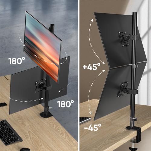 Кронштейн для двух мониторов Onkron D208E-B