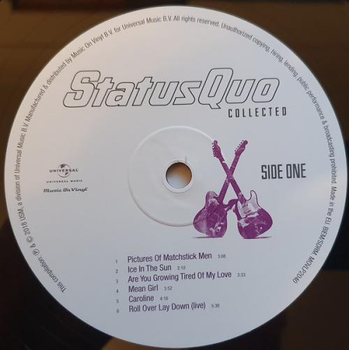 Виниловая пластинка STATUS QUO - COLLECTED (HQ)