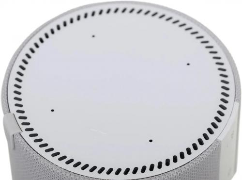 Умная колонка Яндекс Станция Мини с часами с Алисой Grey
