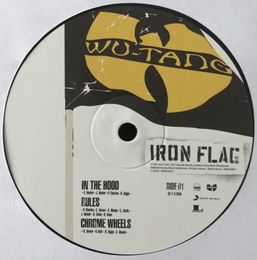 Виниловая пластинка Wu-Tang Clan IRON FLAG