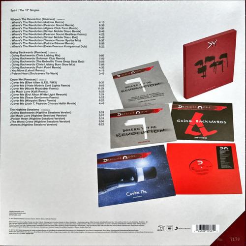 Виниловая пластинка Depeche Mode - Spirit - The 12" Singles (V12) (Box) (Black Vinyl Limited, 7LP)