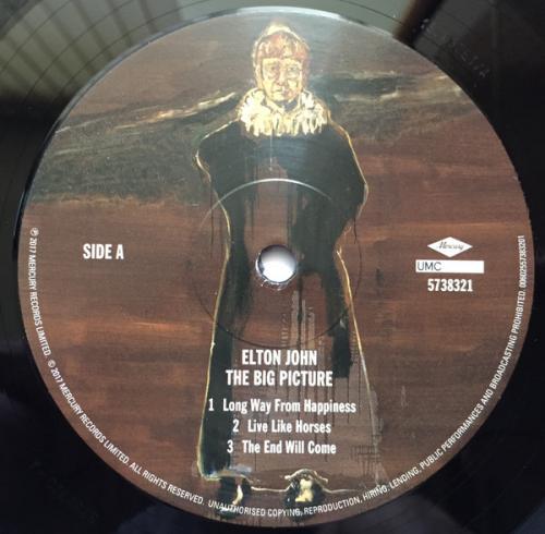 Виниловая пластинка John, Elton, The Big Picture