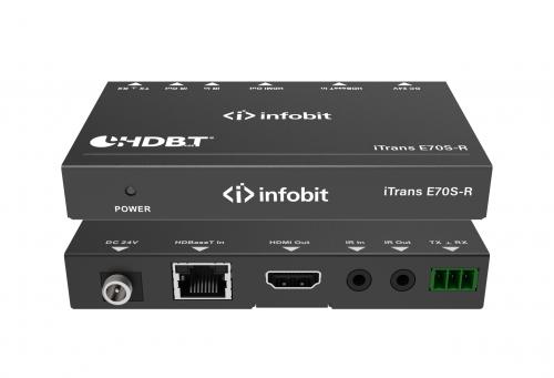 Удлинитель сигнала HDMI Infobit iTrans E70S