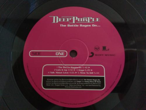 Виниловая пластинка Deep Purple THE BATTLE RAGES ON