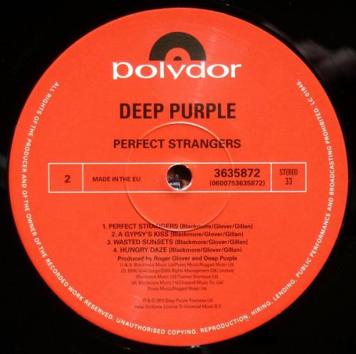 Виниловая пластинка Deep Purple, Perfect Strangers