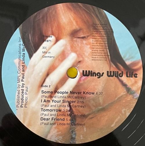 Виниловая пластинка Paul McCartney - Wild Life (Half Speed) (Black Vinyl LP)