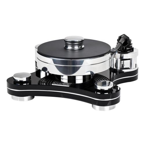 Виниловый проигрыватель Transrotor ZET 3 Black с тонармом Rega RB 880, MC головкой Transrotor Cantare, Блоком питания Konstant EINS и прижимным диском
