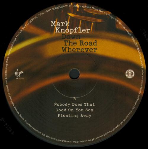 Виниловая пластинка Knopfler, Mark, Down The Road Wherever