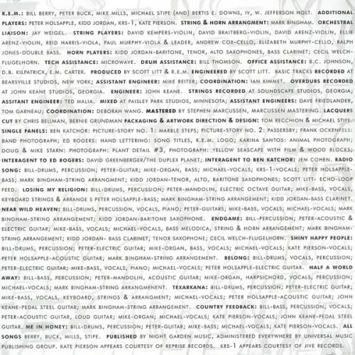 Виниловая пластинка R.E.M., Out Of Time