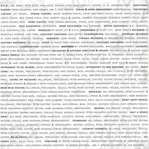 Виниловая пластинка R.E.M., Out Of Time