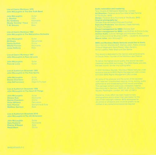 Виниловая пластинка John McLaughlin - The Montreux Years (Black Vinyl 2LP)