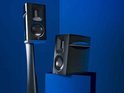 Полочная акустика Borresen M1 Black (стойки в комплекте)