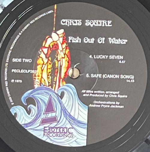 Виниловая пластинка Chris Squire - Fish Out Of Water (Black Vinyl LP)