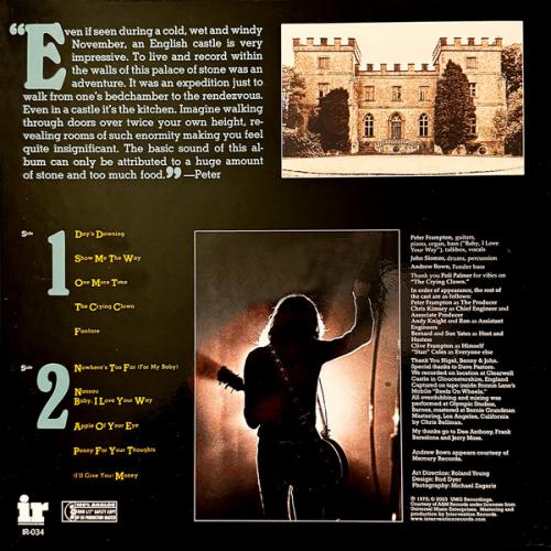 Виниловая пластинка Peter Frampton - Frampton (Analogue) (Black Vinyl LP)