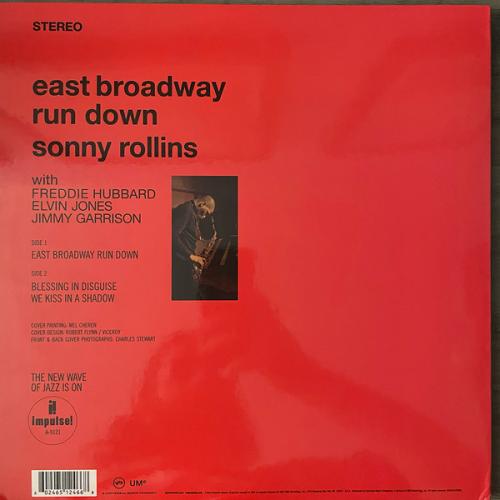 Виниловая пластинка Sonny Rollins - East Broadway Run Down (Acoustic Sounds) (Black Vinyl LP)