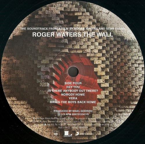 Виниловая пластинка Sony Roger Waters The Wall (180 Gram/Trifold/+Booklet)