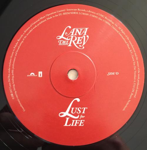 Виниловая пластинка Del Rey, Lana, Lust For Life