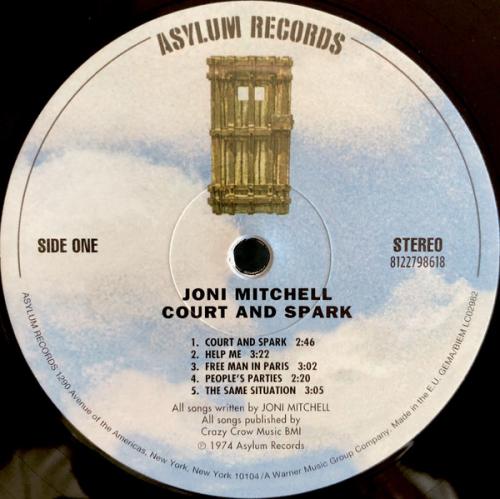 Виниловая пластинка Joni Mitchell  COURT AND SPARK
