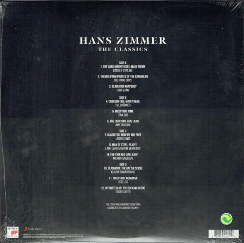 Виниловая пластинка Hans Zimmer THE CLASSICS (Gatefold)