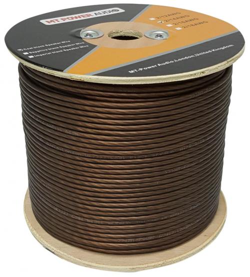 Акустический кабель MT-Power Coal black Speaker Wire 2/14 AWG