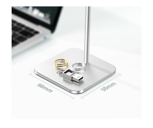 Подставка настольная металлическая UGREEN для наушников и гарнитуры Adjustable Headphone Stand Bracket #80701