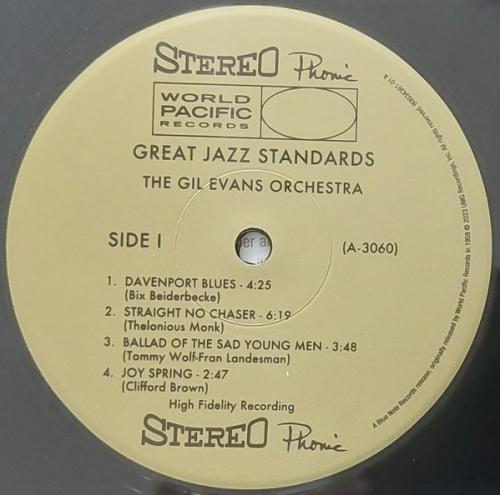 Виниловая пластинка Gil Evans - Great Jazz Standards (Tone Poet) (Black Vinyl LP)