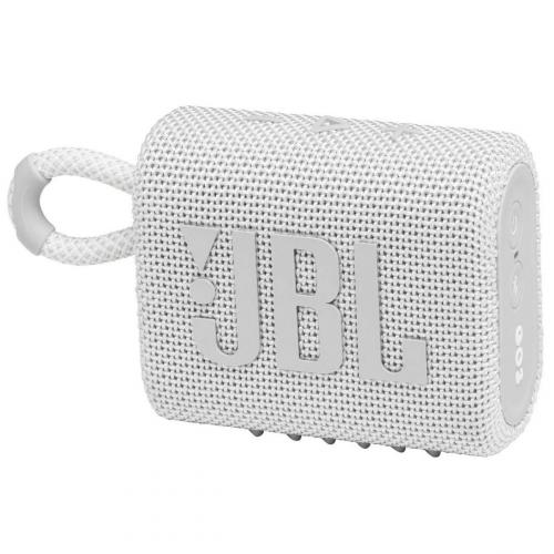 Портативная колонка JBL Go 3 White (JBLGO3WHT)