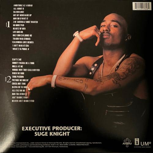 Виниловая пластинка 2Pac - All Eyez On Me (Black Vinyl 4LP)