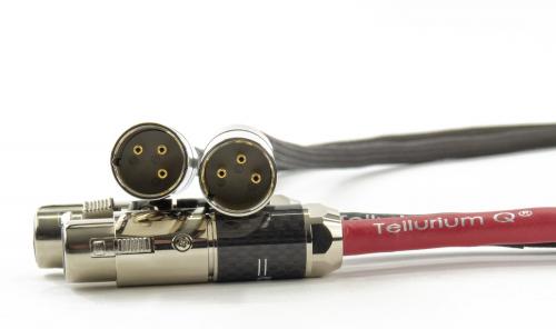 Кабель межблочный аудио Tellurium Q Ultra Black II XLR 1.0m
