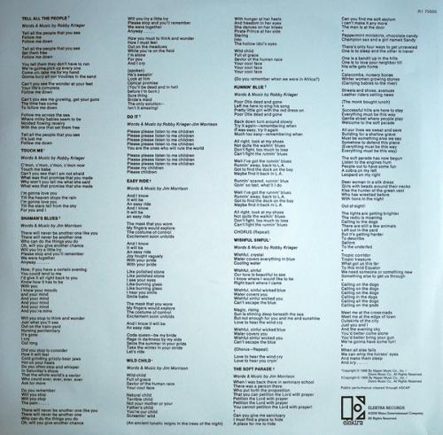 Виниловая пластинка WM THE DOORS, THE SOFT PARADE (50TH ANNIVERSARY) (180 Gram Black Vinyl)