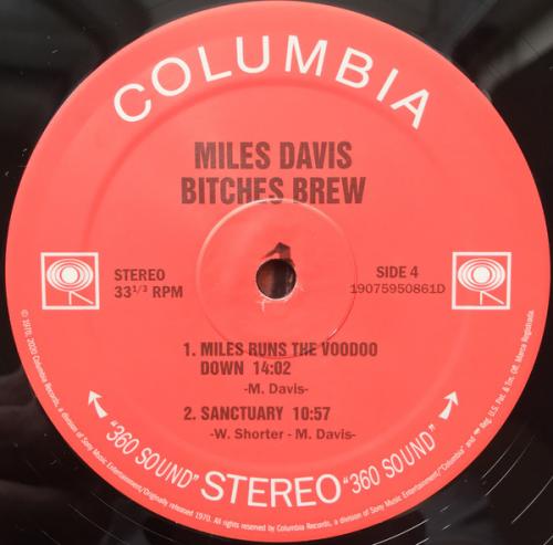 Виниловая пластинка Sony MILES DAVIS, BITCHES BREW (Black Vinyl/Gatefold)
