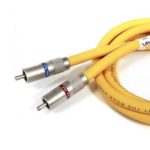Кабель межблочный аудио Van Den Hul 3T The Rock Hybrid RCA 0.8m