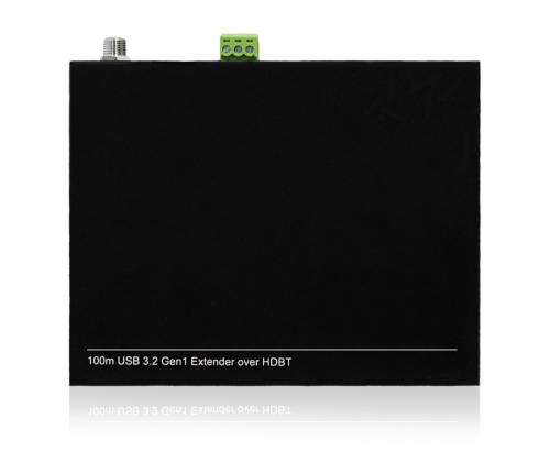 Автокоммутатор и передатчик сигнала USB 3.2 Gen1 по кабелю витой пары HDBaseT Qtex QVE U3-104D