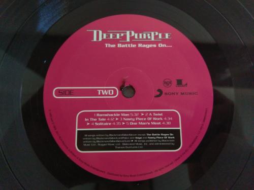 Виниловая пластинка Deep Purple THE BATTLE RAGES ON