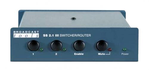 Звуковой матричный коммутатор Broadcast Tools SS2.1 BNC III