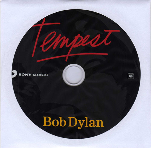 Виниловая пластинка Bob Dylan TEMPEST (2LP+CD/180 Gram)