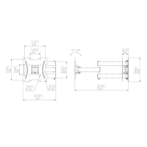 Кронштейн для телевизора Benatek LCD-33B