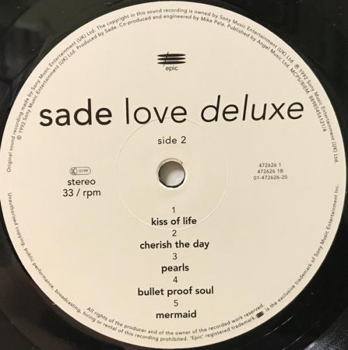 Виниловая пластинка Sade ‎– This Far