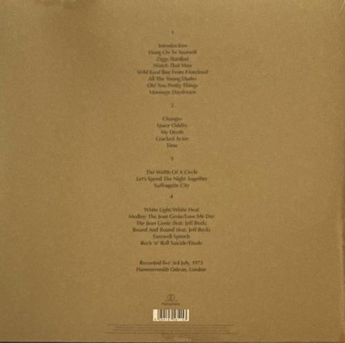 Виниловая пластинка David Bowie - Ziggy Stardust And The Spiders From Mars (OST) (Coloured Vinyl 2LP)