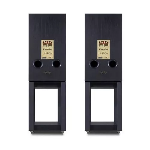 Полочная акустика Wharfedale 85th Anniversary Linton Black Oak со стойками