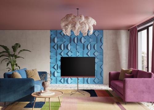LED телевизор Loewe We. SEE 50 Coral Red