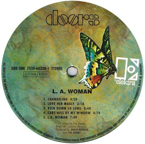 Виниловая пластинка The Doors L.A. WOMAN (STEREO) (180 Gram)