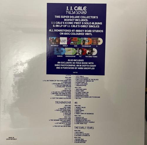 Виниловая пластинка Cale, J.J. - Tulsa Sound (Box) (coloured) (Сoloured Vinyl 9LP)