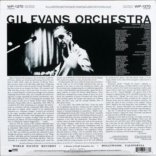 Виниловая пластинка Gil Evans - Great Jazz Standards (Tone Poet) (Black Vinyl LP)