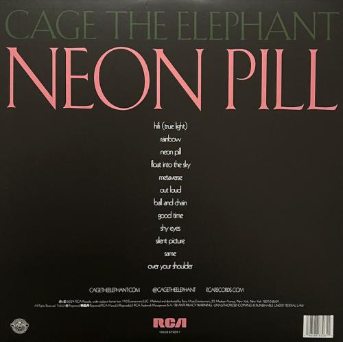 Виниловая пластинка Cage The Elephant - Neon Pill (Clear Vinyl LP)