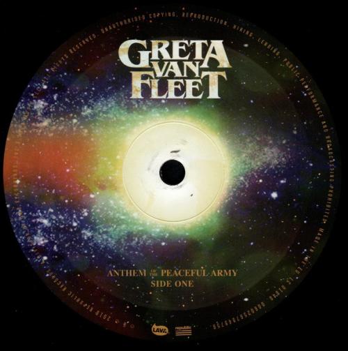 Виниловая пластинка Greta Van Fleet, Anthem Of The Peaceful Army