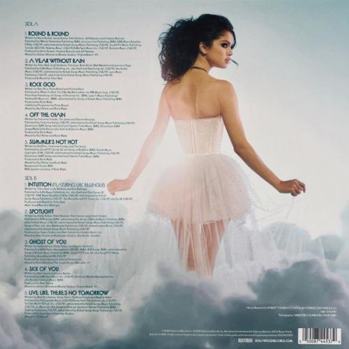Виниловая пластинка Selena Gomez - A Year Without Rain (Transparent Ice Blue Black Splatter Vinyl LP)