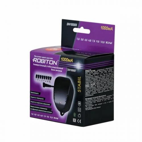 Блок питания Robiton SN1000S 1.5-12В,1А,12Вт