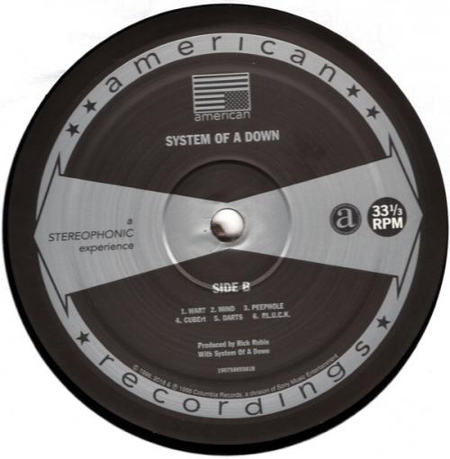 Виниловая пластинка Sony System Of A Down System Of A Down (Limited Black Vinyl)