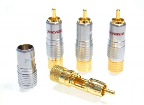 Разъемы Ricable Custom RCA Hi-End (4 шт.)